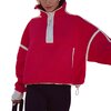 FP Movement - Mountain High 1/2-Zip Jacket - Women's - Candy Apple/Pearl