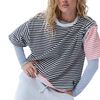 Court Stripe Black W