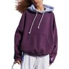 FP Movement - Final Call Colorblock Hoodie - Women's - Blackberry/Lunar Blo