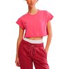 FP Movement - Hot Shot Cropped T-Shirt - Women's - Hot Pink