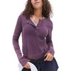 FP Movement - Cool Down Crew Solid Long-Sleeve Top - Women's - Blackberry