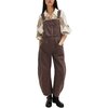 Free People - Good Luck Overall - Women's - Chocolate Mousse