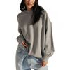Free People - Palm Springs Turtleneck Sweater - Women's - Heather Grey