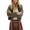 Free People - Birdie Washed Jacket - Women's - Olive Green