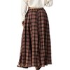Free People - Ives Yd Maxi Skirt - Women's - Chocolate Combo