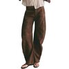 Free People - Spotlight Vegan Trouser - Women's - Chocolate Brown