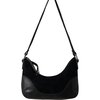 Free People - Sindy Leather Shoulder Bag - Black