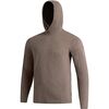 Florence Marine X - Airtex Long-Sleeve Hooded Shirt - Men's - Heather Pumice