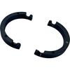 Forza - 2 piece round puzzle spacer - Black
