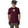 Dark Maroon Fox Head