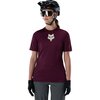 Dark Maroon Fox Head