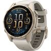 Soft Gold (Fog Gray/Dark Sandstone Silicone Band)