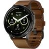 Slate/ Black / Brown Leather