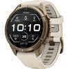Garmin - Fenix 9 Pro AMOLED Sport Watch - Autumn Gold/Cream