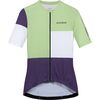 GOREWEAR - SWIFTRIDE Block Short-Sleeve Jersey - Women's - Spring Green/White