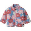 Hatley - Mockneck Faux Sherpa Jacket - Toddler Girls' - Big Flowers/Kentucky Blue