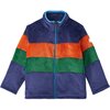 Hatley - Mockneck Fleece Jacket - Toddler Boys' - Patriot Blue Colorblock