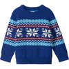 Hatley - Winter Fair Isle Crewneck Sweater - Boys' - Limoges