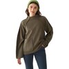 Hikerkind - Mock Neck Pile Fleece Pullover - Women's - Conifer