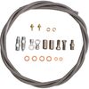 Hope - Braided Stainless Hydraulic Hose Kit - Silver