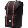 Black/Saddle Brown