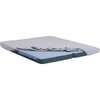 HEST - Double Fitted Sheet - Grey