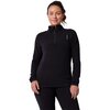 Hot Chilly's - La Montana Zip-T - Women's - Black/Black