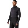 Helly Hansen - Lifa Merino Midw Blc Hoodie - Men's - Black Grape Arc Reflect Ao