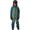 Helly Hansen - Jr Fly High 2.0 Skisuit - Kids' - Dark Creek Splash Camo AOP