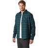 Helly Hansen - Aker Flannel Long-Sleeve Shirt - Men's - Cactus Sierra Plaid
