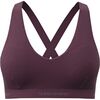 Icebreaker - Merino 125 Cool-Lite Sprite Racerback Bra - Women's - Dark Berry