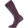 Icebreaker - Merino Ski+ Medium OTC Sock - Women's - Dk Berry/Grey Plum/Zinc Blue