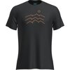 Icebreaker - Merino 125 Cool-Lite Sphere Across the Peaks T-Shirt - Men's - Black