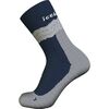 Icebreaker - Merino Hike+ Medium Crew Across the Peaks Sock - Men's - Midnight Navy/Alloy/Snow