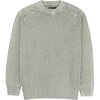 Jetty - Undertow Washed Crewneck Sweater - Men's - Grey