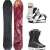 K2 - Sky Pilot w/ Raider Boa + Bond Snowboard Package - OneCol,White,Black