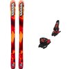 K2 - W Mindbender 89Ti Ski + Griffon 13 ID Binding - 2026 - One/Blk/Red/One