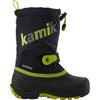 Kamik - Waterbug 5 Boot - Boys' - Black/Green2