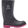 Kamik - Stomp Boot - Kids' - Charcoal/Magenta
