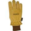 Kinco - Lined Premium Grain & Suede Pigskin Driver Glove + Omni-Cuff - Golden