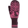 Kari Traa - Saga Knit Mitten - Women's - Cocoa Powder