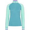 Kari Traa - Mila 1/2-Zip Baselayer Top - Women's - Blue Lagoon