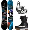 Lib Technologies - T.Rice Pro Snowboard + Union Falcor Binding + Aura Pro Boot - One Color/Haze/Black/White