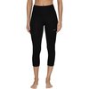 Le Bent - Heavyweight Grid Fleece 3/4 Bottom - Women's - Black