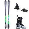 Line - Pandora 85 Ski + D11 GW + Cabrio MV 75W Boot - 2026 - One Col,Solid Blk,Pol/Blk