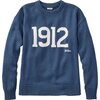 L.L.Bean - The Original Double L Crewneck Novelty Sweater - Women's - Mariner Blue 1912