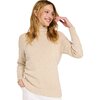 L.L.Bean - Cotton Ragg Funnelneck Pullover Sweater - Women's - Bone Marl