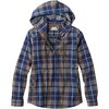 L.L.Bean - Scotch Plaid Zip Hoodie - Women's - Blue Douglas Muted
