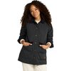 L.L.Bean - Insulated Quilted Field Coat - Women's - Faded Black