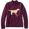 L.L.Bean - The Original Double L Rollneck Novelty Sweater - Women's - Fig Golden Dog